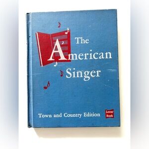 Vintage Children’s Music The American Singer Blue Book Town and Country Edition